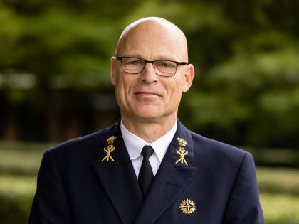 Commodore Dick Kreiter from the Dutch Ministry of Defence