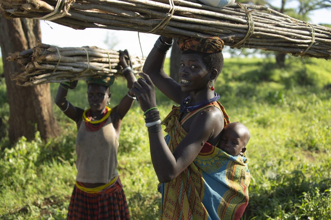 Female farmers working in the Napak Fields in Uganda