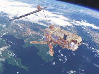 Metop-C satellite - image copyright ESA
